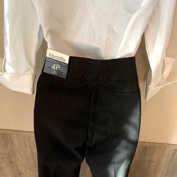 Tribella Petite Ladies Slacks. Machine Washable. Wrinkle Free Fabric. - Picture 3 of 6